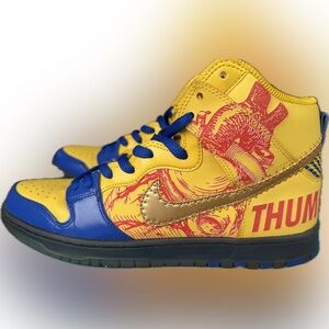 🔥 Nike Dunk High Pro SB Doernbecher “Finn Mooney – THUMP” Sz 9.5 🔥